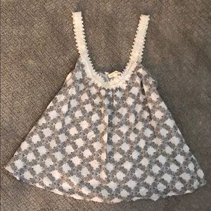 White and Gray tank